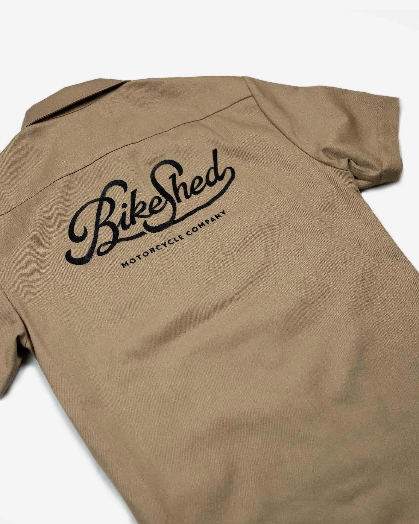 BSMC Garage Shirt - Tan/Black