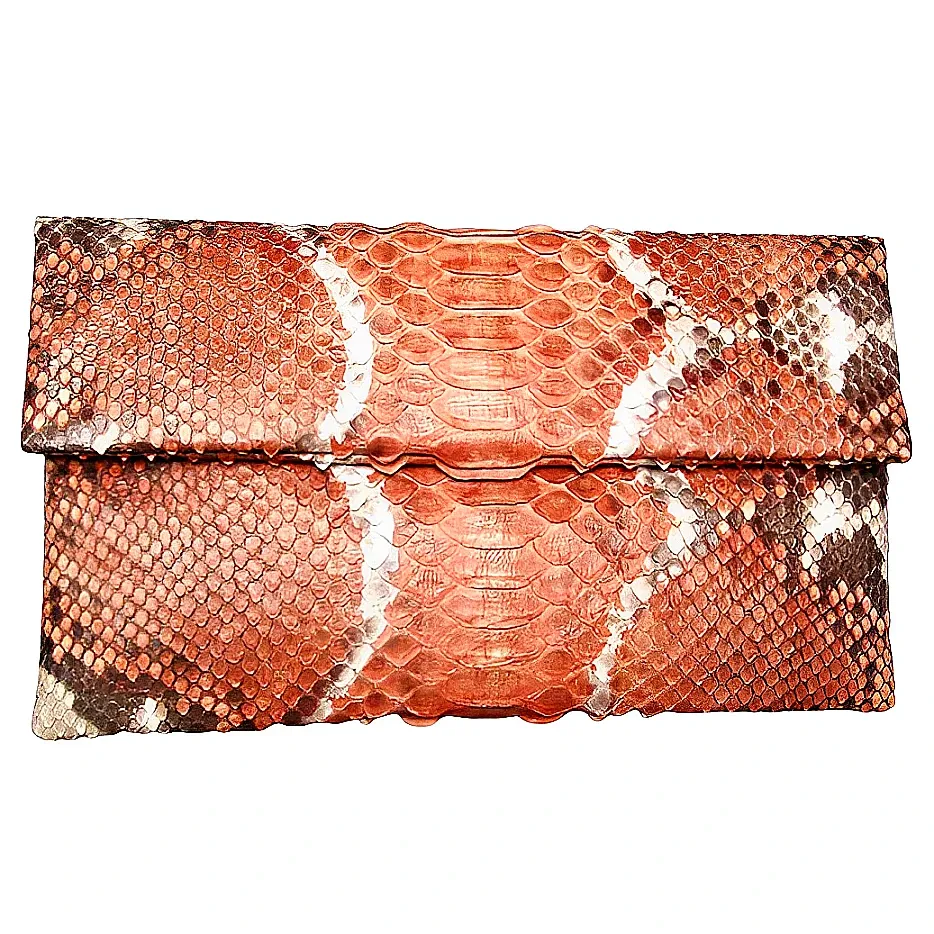 Burnt Orange Clutch Bag