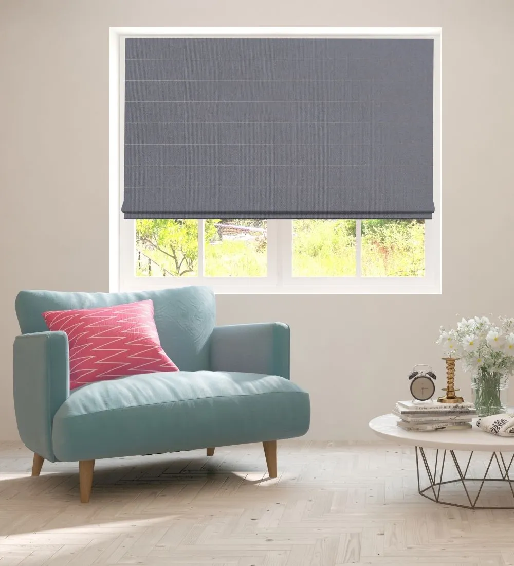 Cara Signature Fabric Blackout Roman Blinds