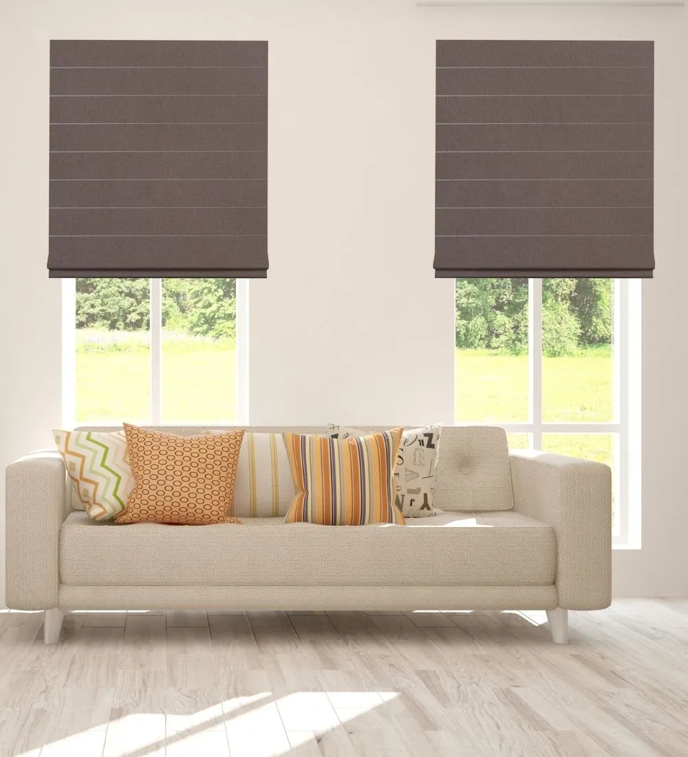 Cara Signature Fabric Blackout Roman Blinds