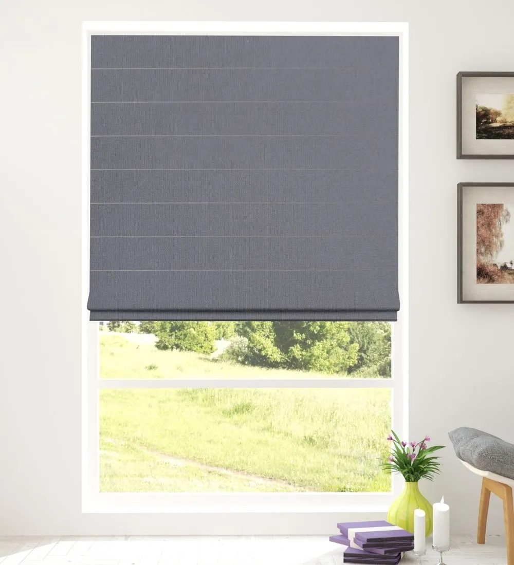 Cara Signature Fabric Blackout Roman Blinds