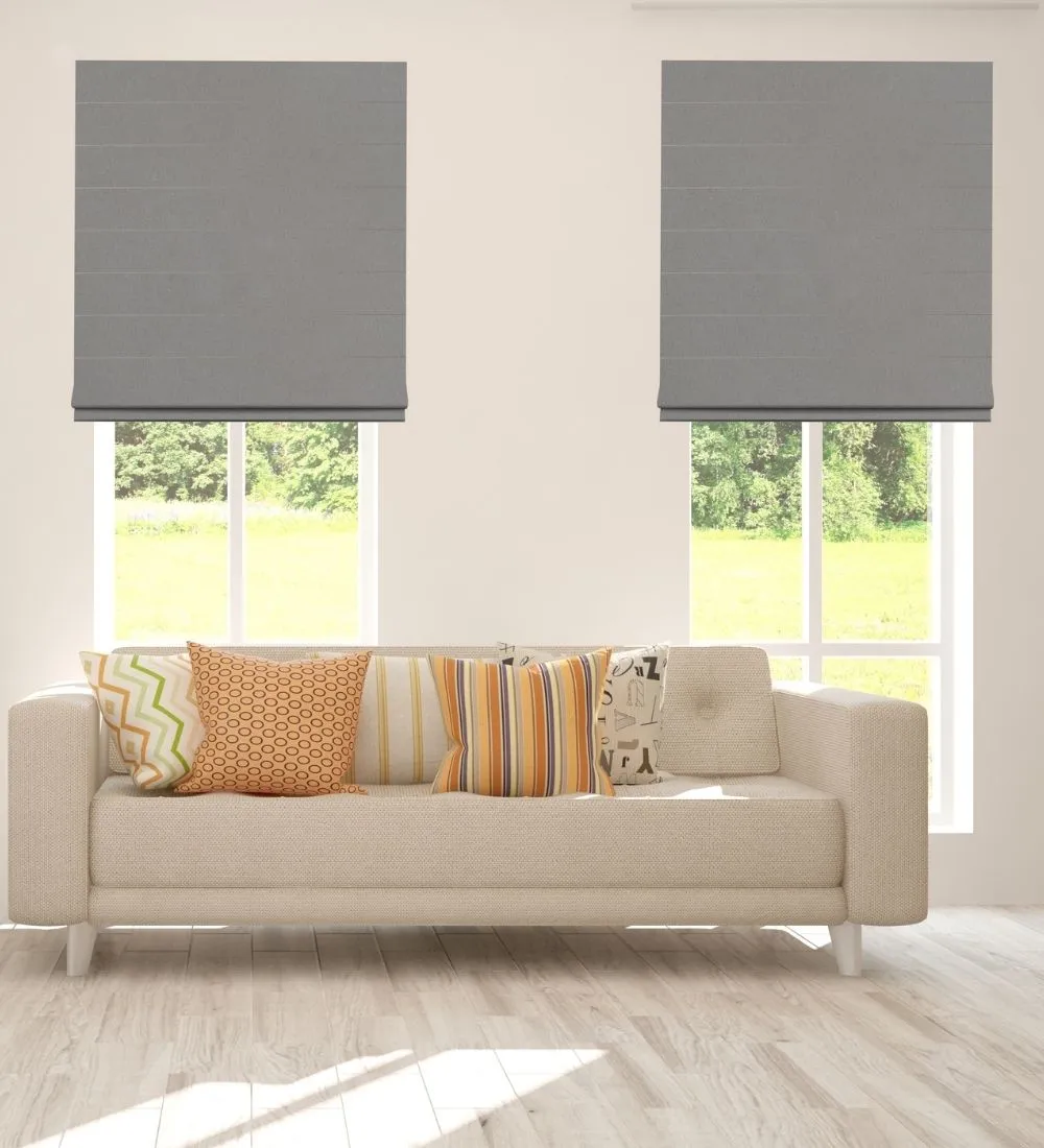 Cara Signature Fabric Blackout Roman Blinds