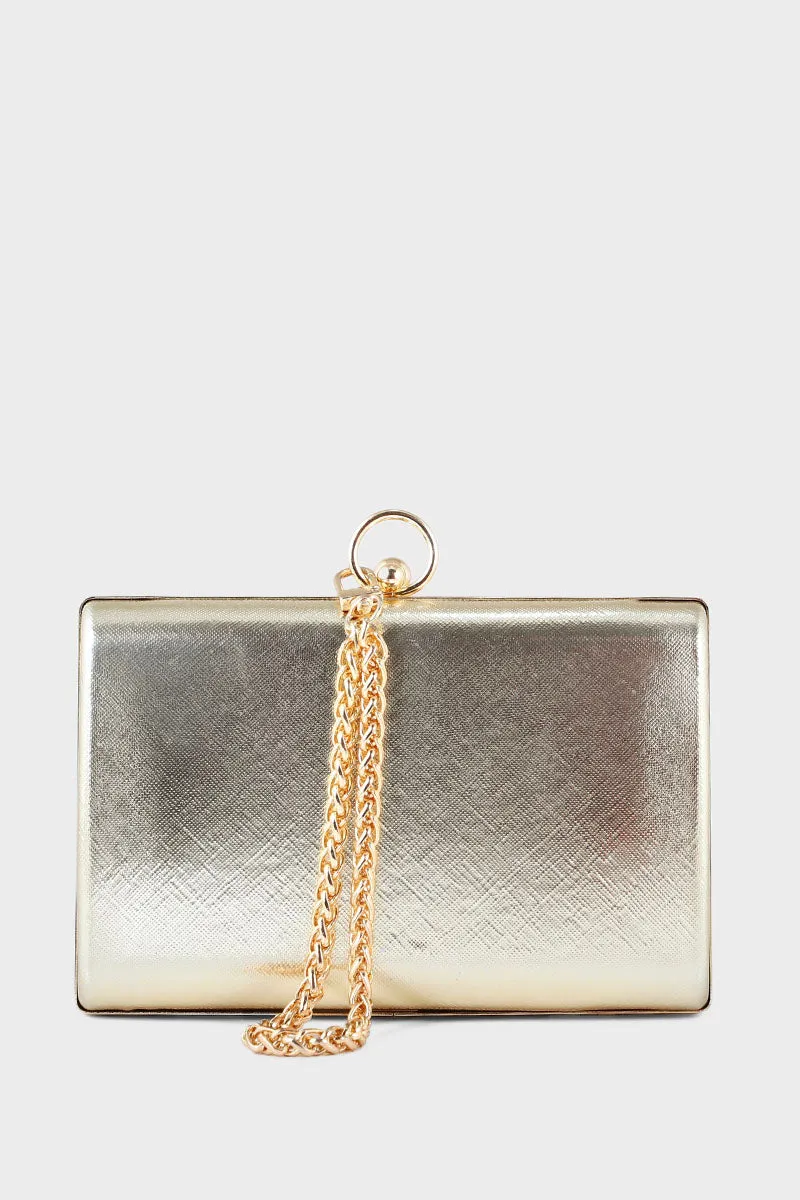 Casual Clutch B21601-Golden