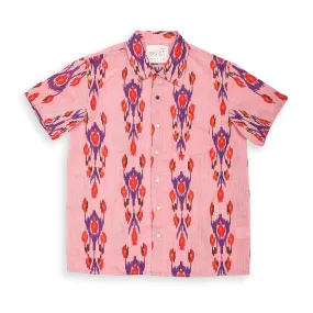 Chintan Short Sleeve Shirt - Ikat Pink