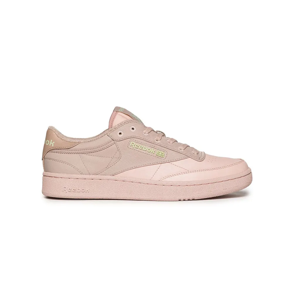 Club C 85 Twill Leather (Light Pink/Mushroom)