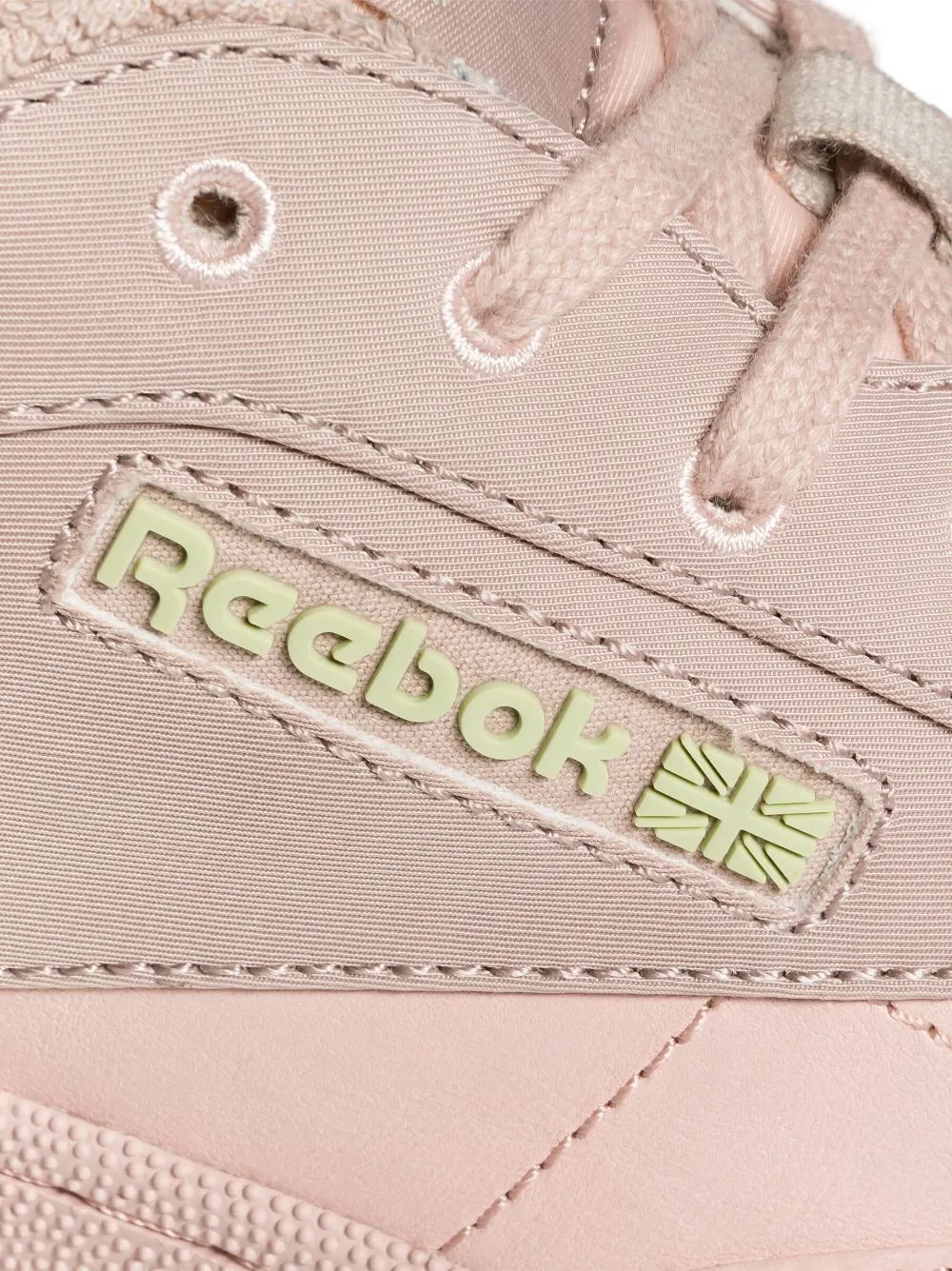 Club C 85 Twill Leather (Light Pink/Mushroom)