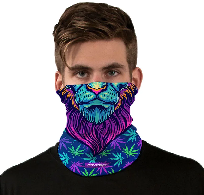 Cool Cat Lion Neck Gaiter