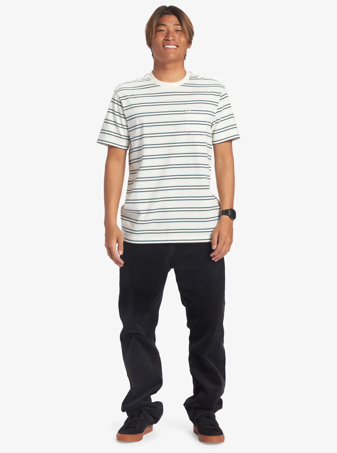 Cruiser Pocket Tee Knit - Snow White Cruiser Pkt Tee