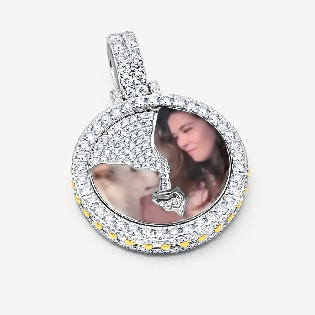 Custom Diamond Picture Pendant - VVS, VS, SI