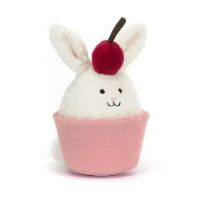 Dainty Dessert Bunny Cupcake | OS 6"