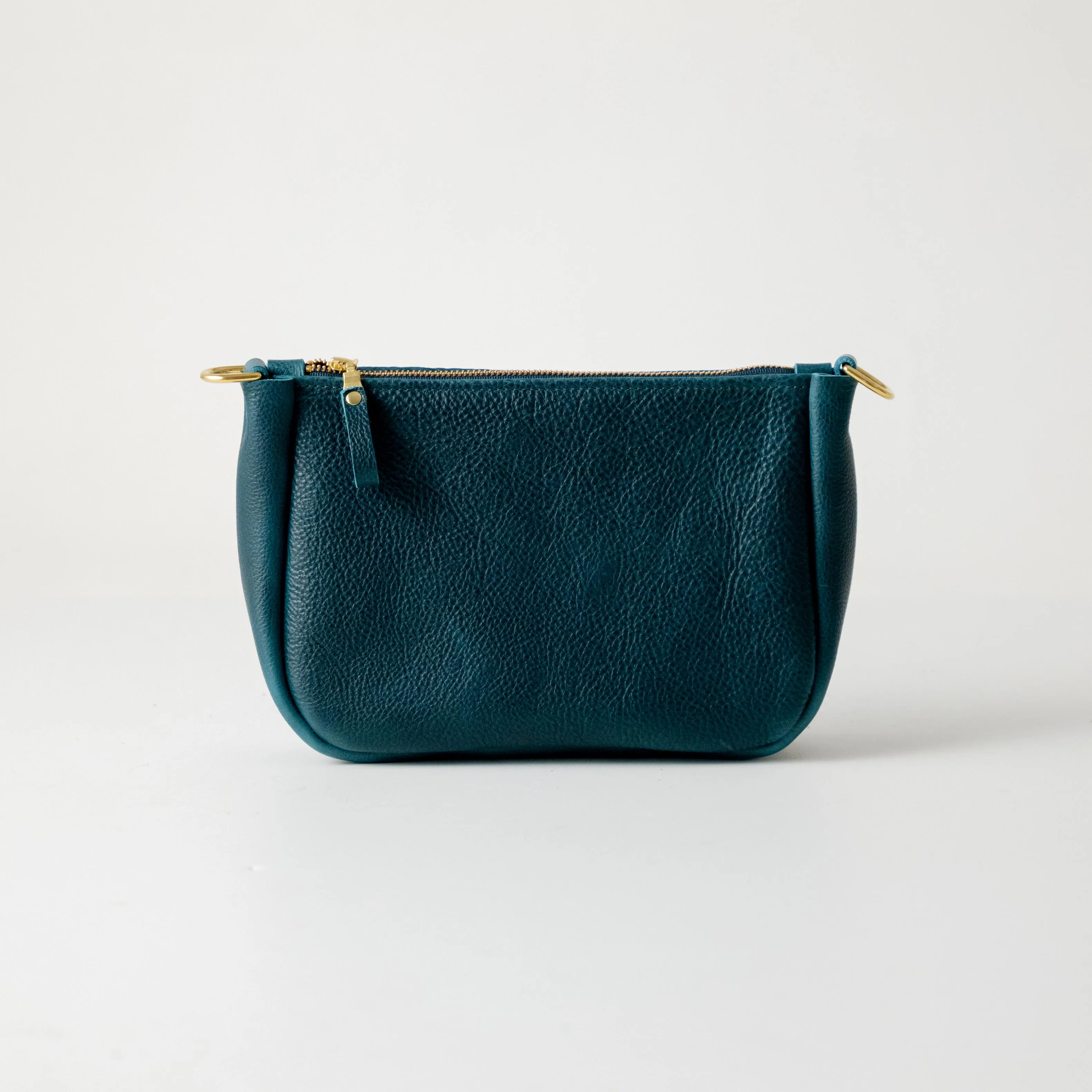 Dark Teal Bulldog Crossbody Bag