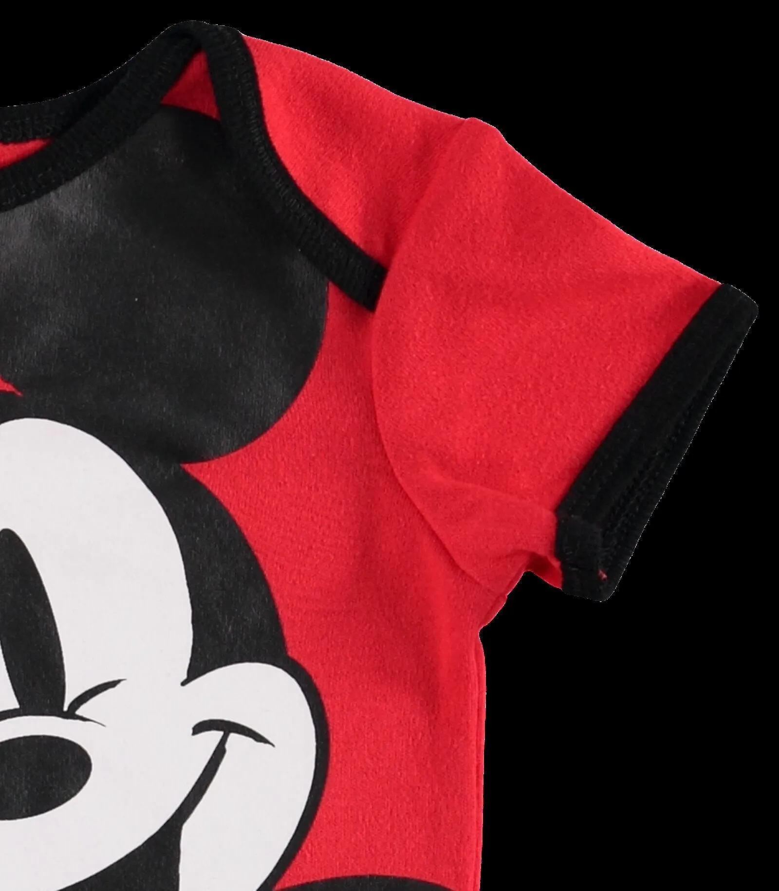 Disney Mickey Mouse Bodysuit Pants Bib and Hat 4 Piece Outfit Set