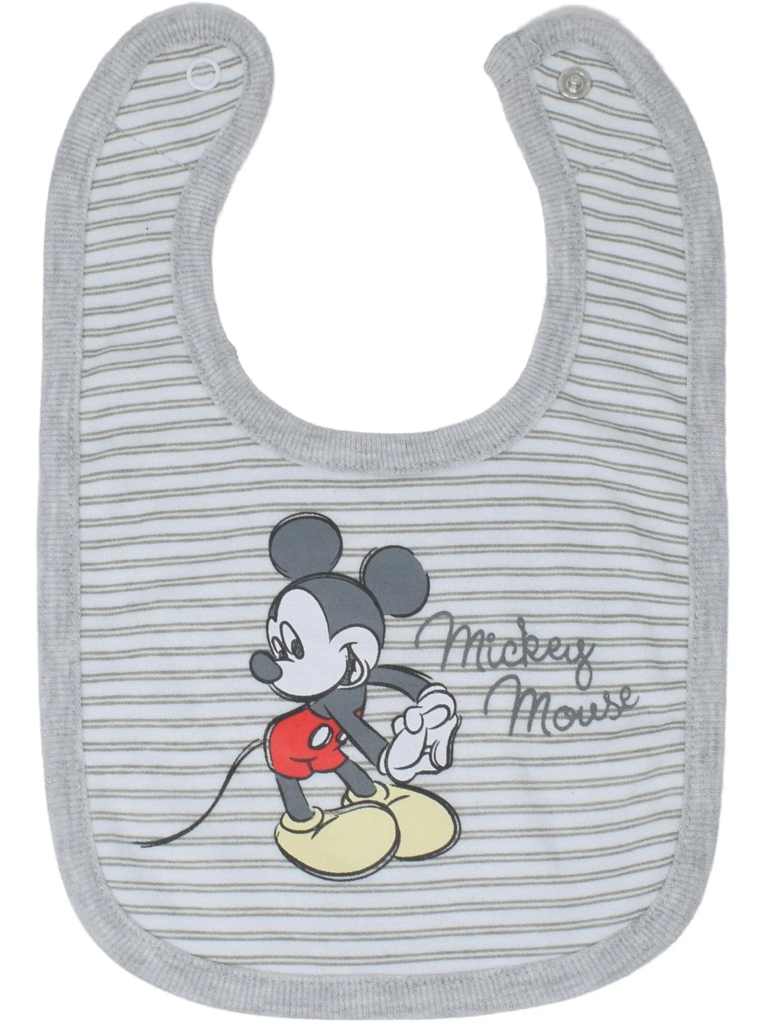 Disney Mickey Mouse Bodysuit Pants Bib and Hat 4 Piece Outfit Set