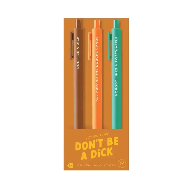 Don't Be A Dick Jotter Pen Set