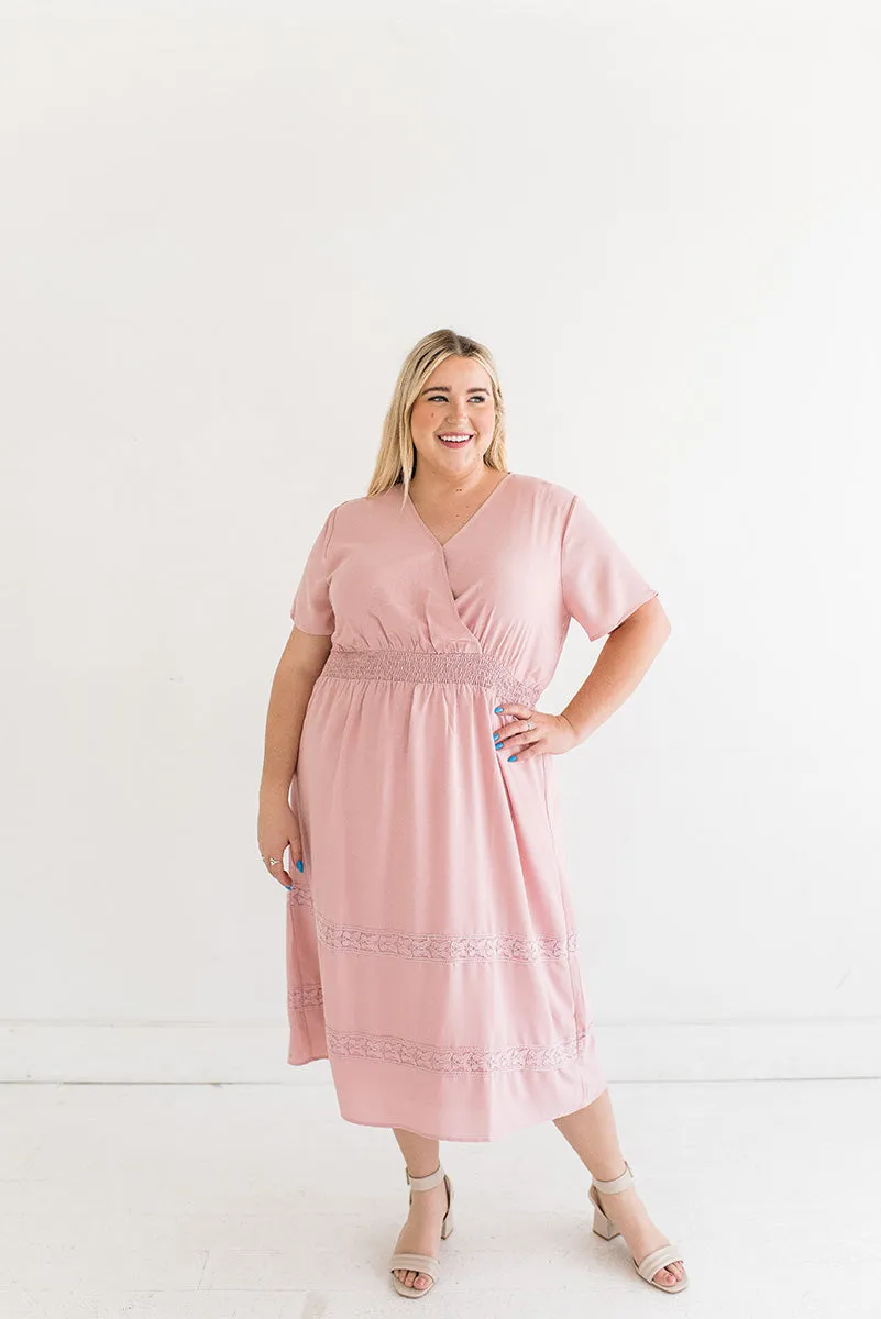 Ellie Dress in Mauve