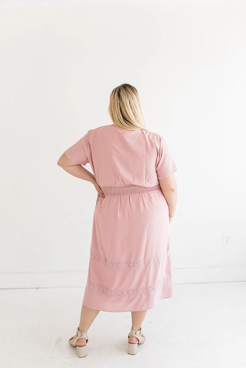 Ellie Dress in Mauve