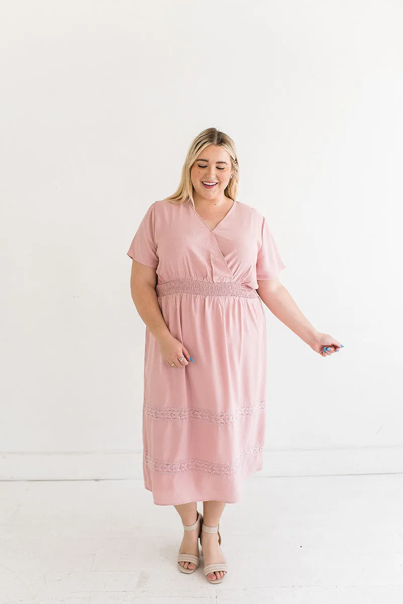 Ellie Dress in Mauve