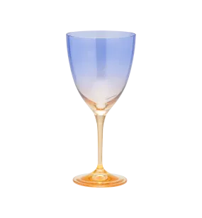 Faded Purple Wine Glass