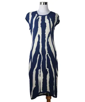 Fendi Blue & White Spandex Dress sz 4