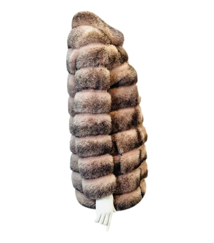 Fendi Mink Fur Coat. Size 40IT