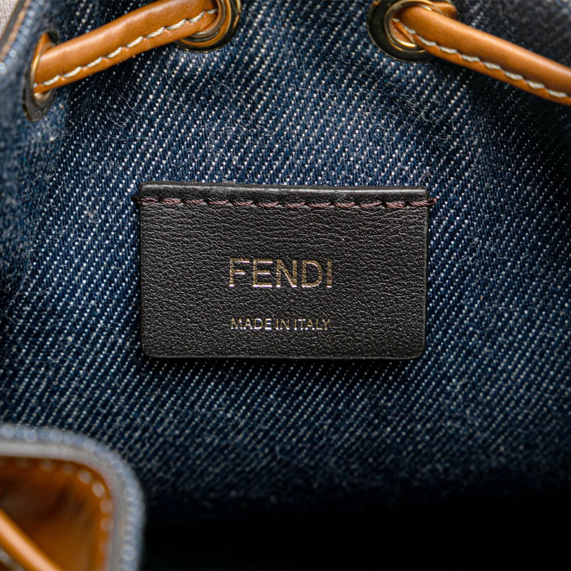 Fendi Mon Trésor Mini Blue Denim