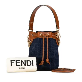 Fendi Mon Trésor Mini Blue Denim