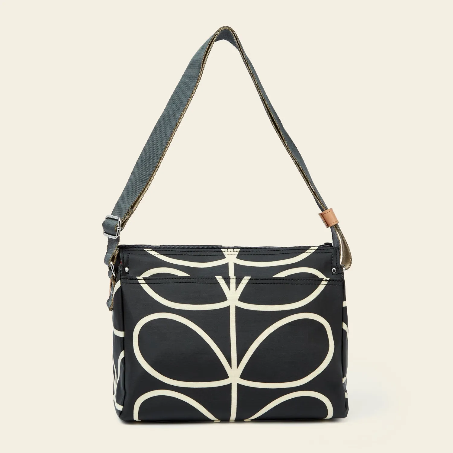 Fielder Crossbody - Linear Stem Liquorice