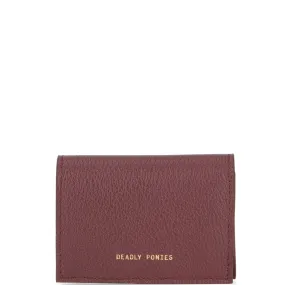 Flip N Snap Wallet, Bordeaux