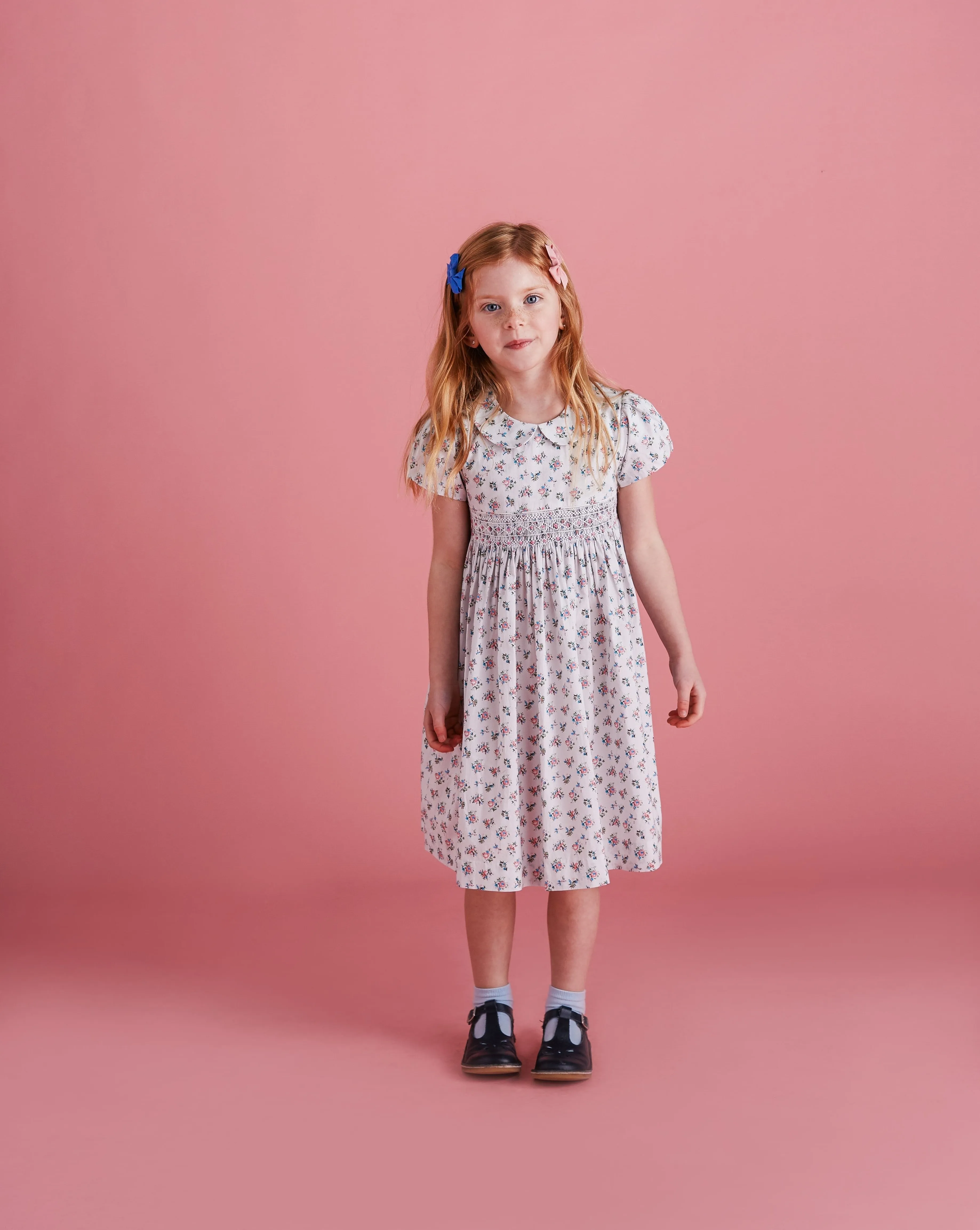 Girls Smock Dress - Posie