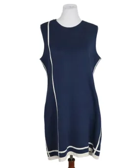 Hermes Navy & White Dress sz 10