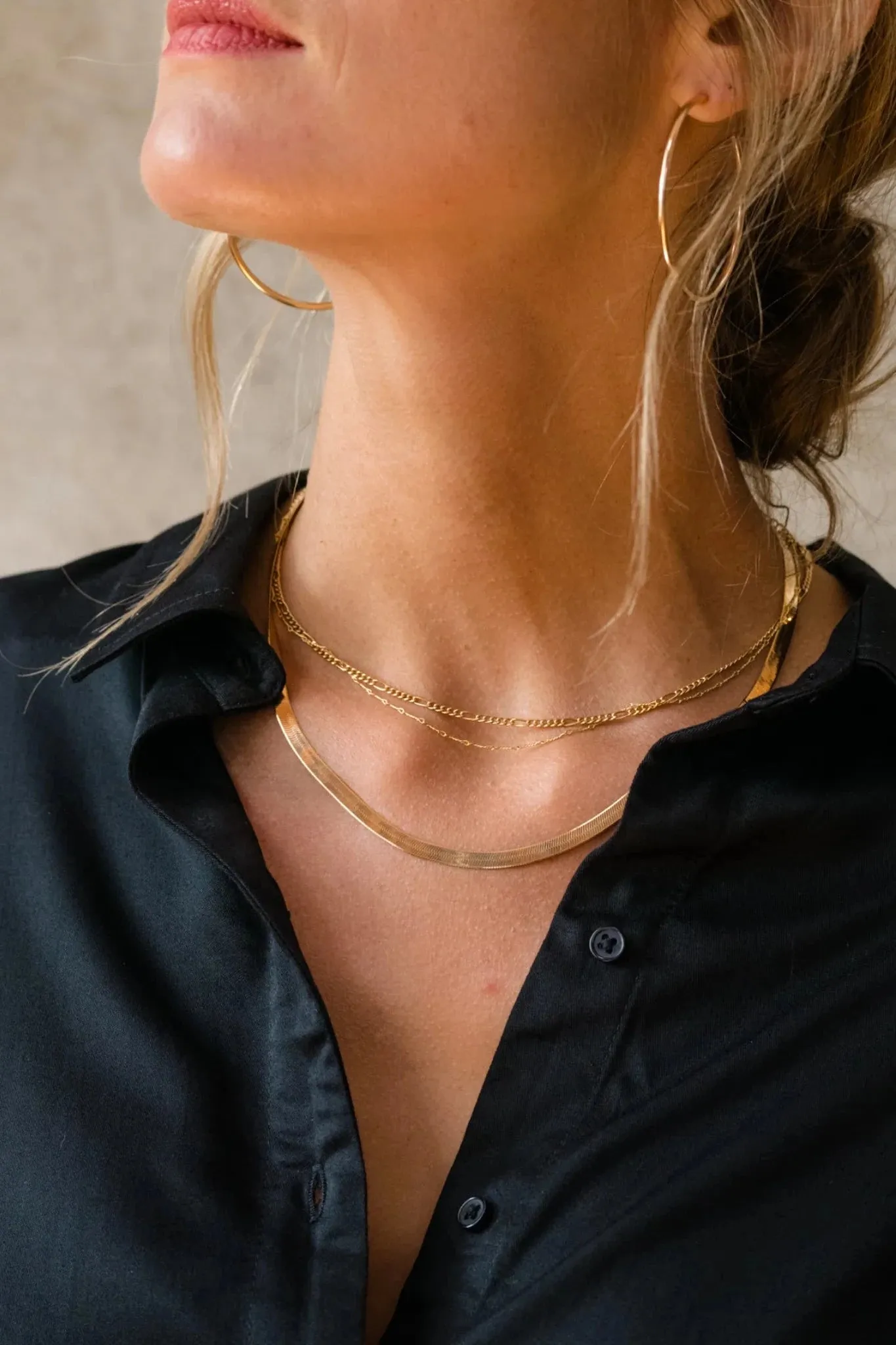 Herringbone Chain Necklace