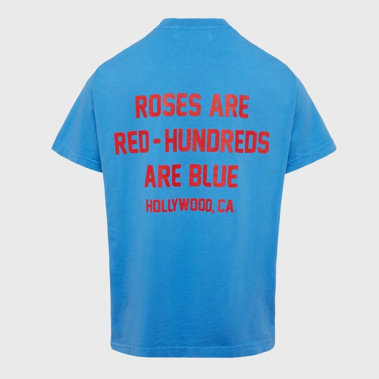 Homme Femme Poetry Tee In Blue