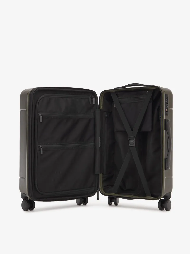 Hue Front Pocket Carry-On Luggage