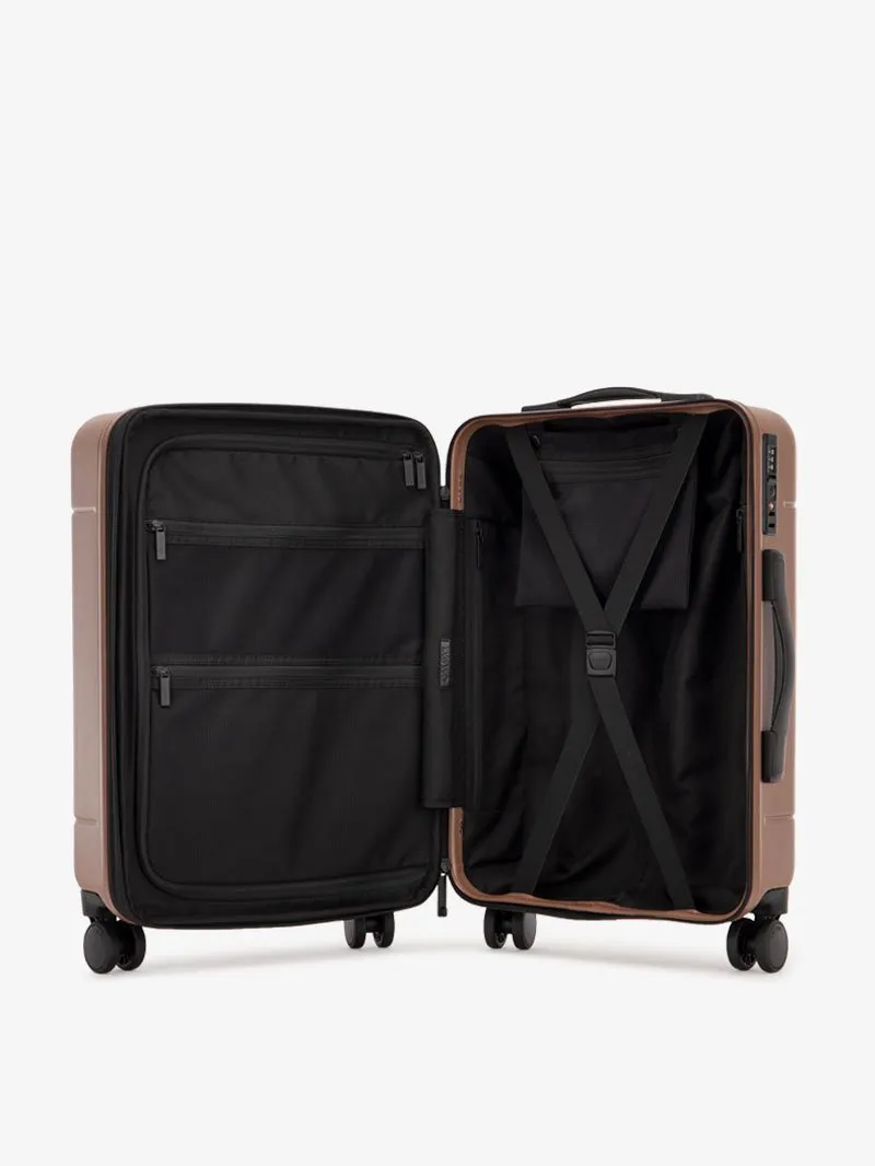 Hue Front Pocket Carry-On Luggage