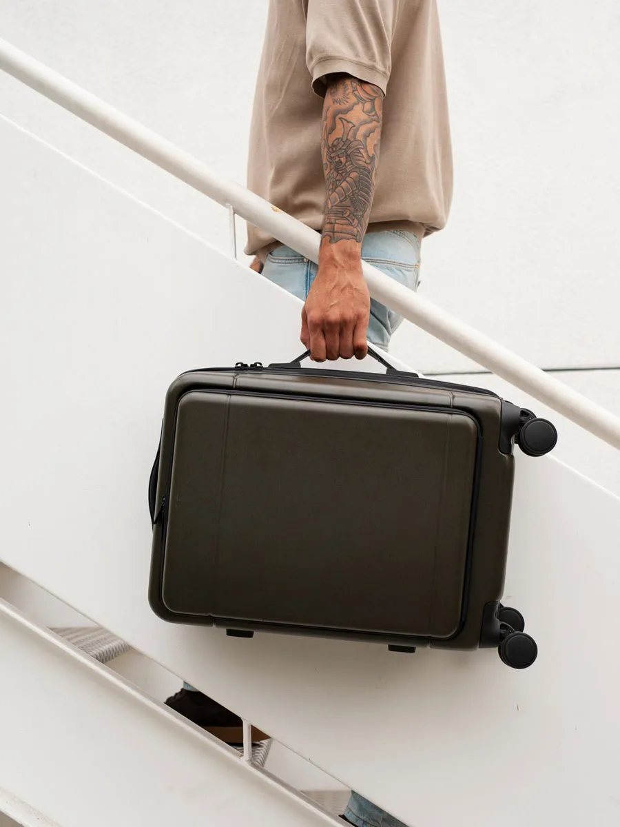 Hue Front Pocket Carry-On Luggage