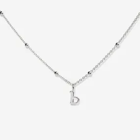 Initial Silver Necklace