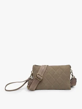 Izzy Vegan Quilted Crossbody