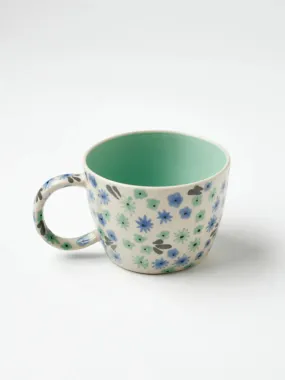 JONES & CO - DITSY MINT MUG