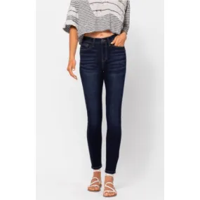 Judy Blue Handsanded High Waist Skinny Jeans