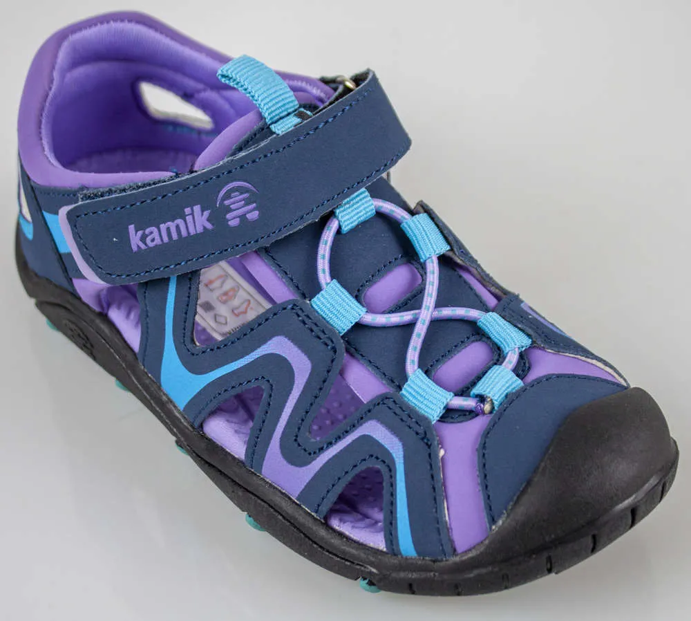 Kamik - Kids Kick Bleu Sarcelle Teal Sandals