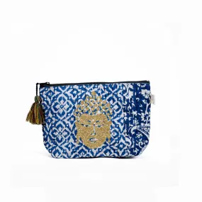 Koala Boho Collection: Makeup Bag in Blue Tones