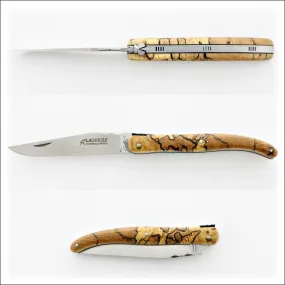 Laguiole Full Handle 12 cm Old school Burled Beech End Grain