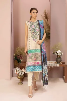 LEYLA LUXURY LAWN UNSTITCHED KPR-D-25 (2PC)