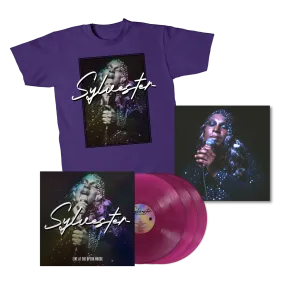 Live at the Opera House 3-LP   Art Print   Sylvester T-Shirt Bundle