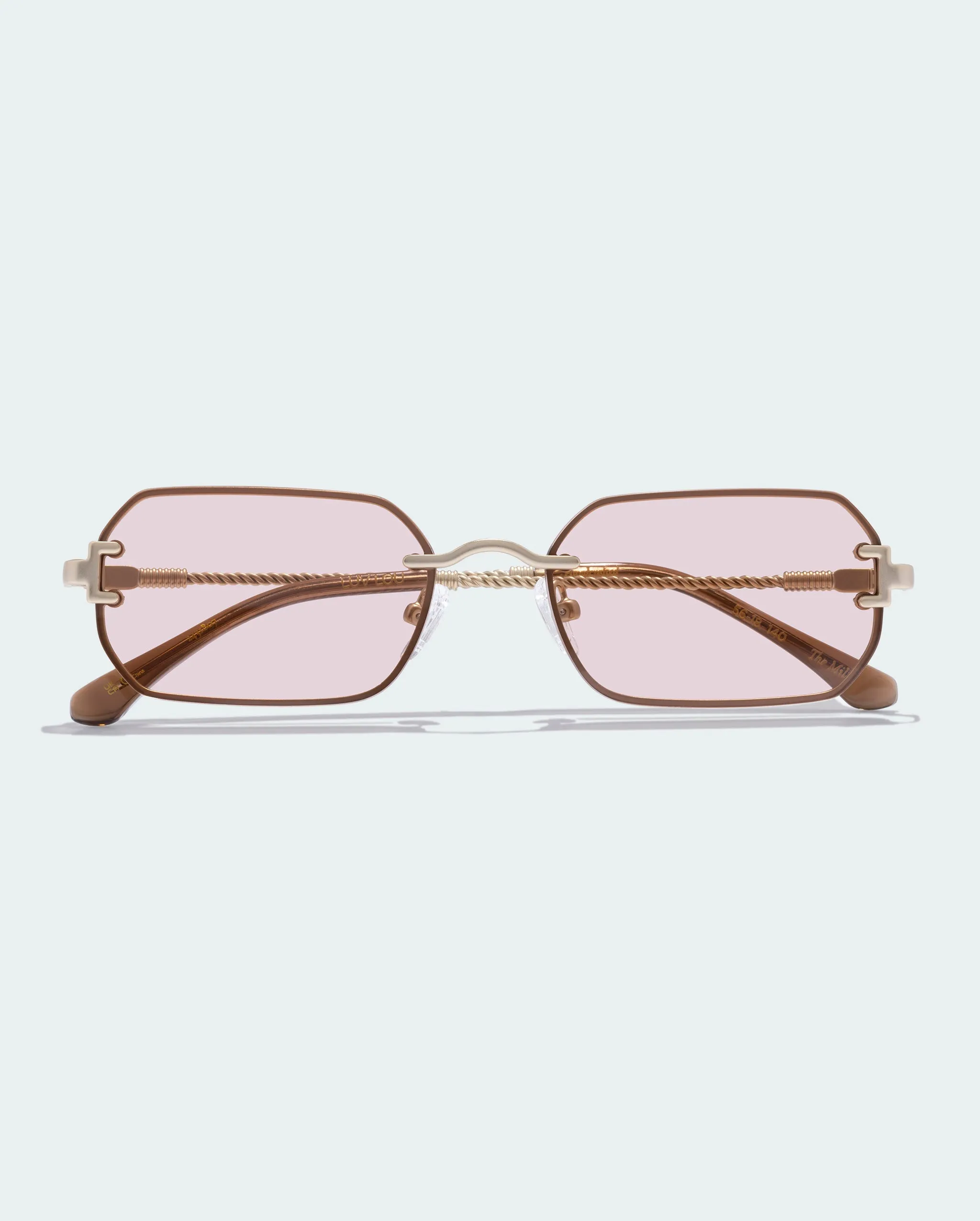 Luv Lou - The Mila in Brushed Gold/Rose