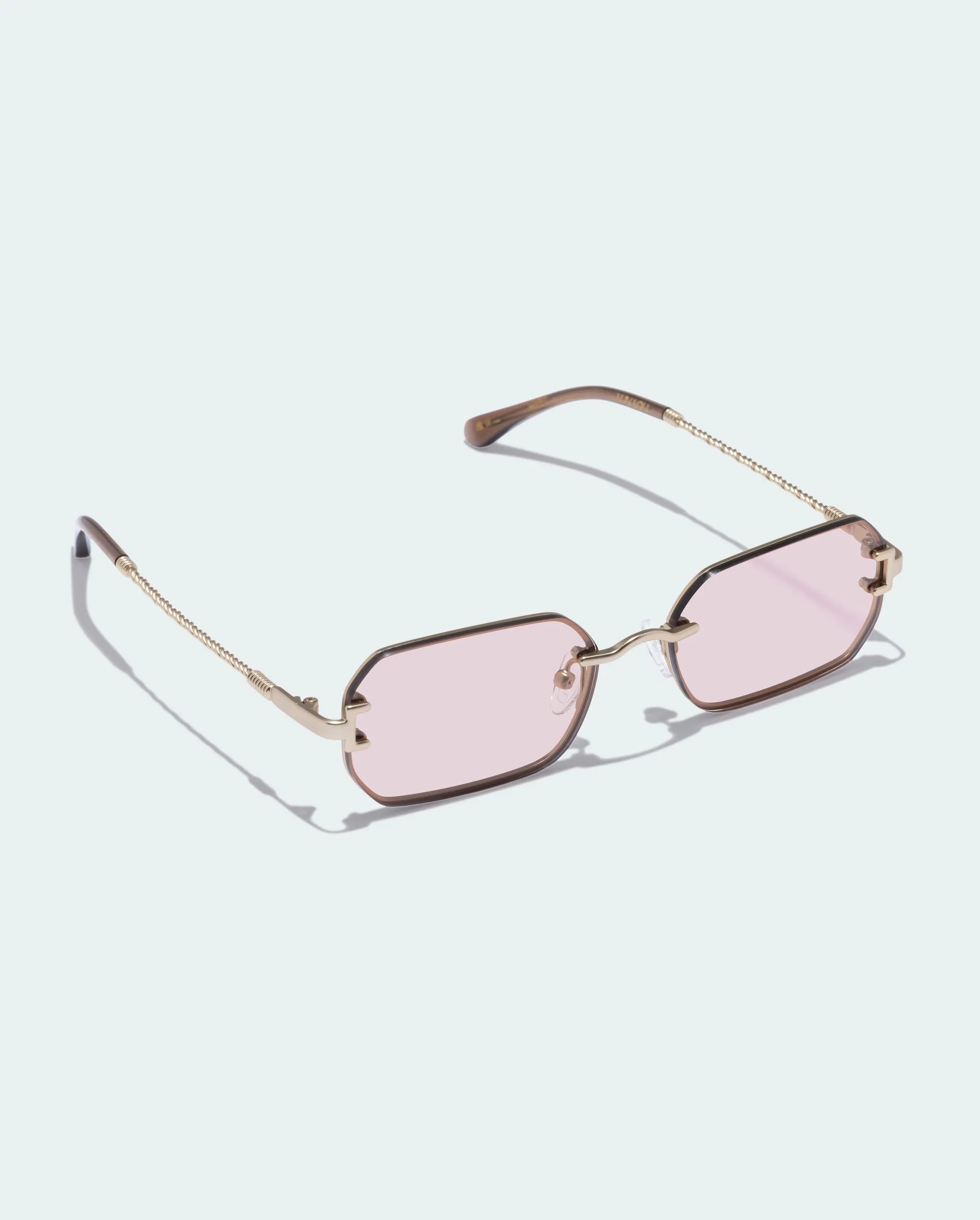 Luv Lou - The Mila in Brushed Gold/Rose