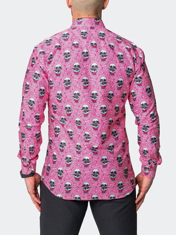 Maceoo Shirt | Fibonacci SkullSonic Red