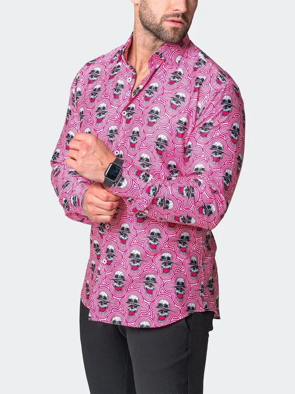 Maceoo Shirt | Fibonacci SkullSonic Red