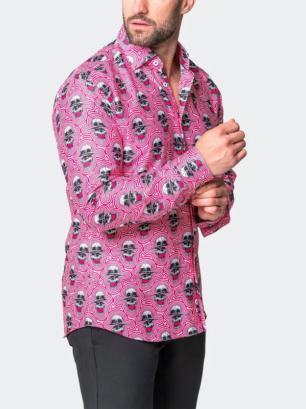 Maceoo Shirt | Fibonacci SkullSonic Red