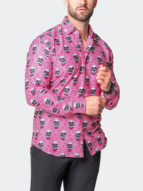 Maceoo Shirt | Fibonacci SkullSonic Red